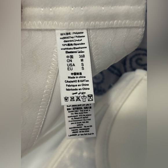 {SHEIN} Faux Pearl Beaded Bustier Corset Cami Top Women's size S - Picture 9 of 10